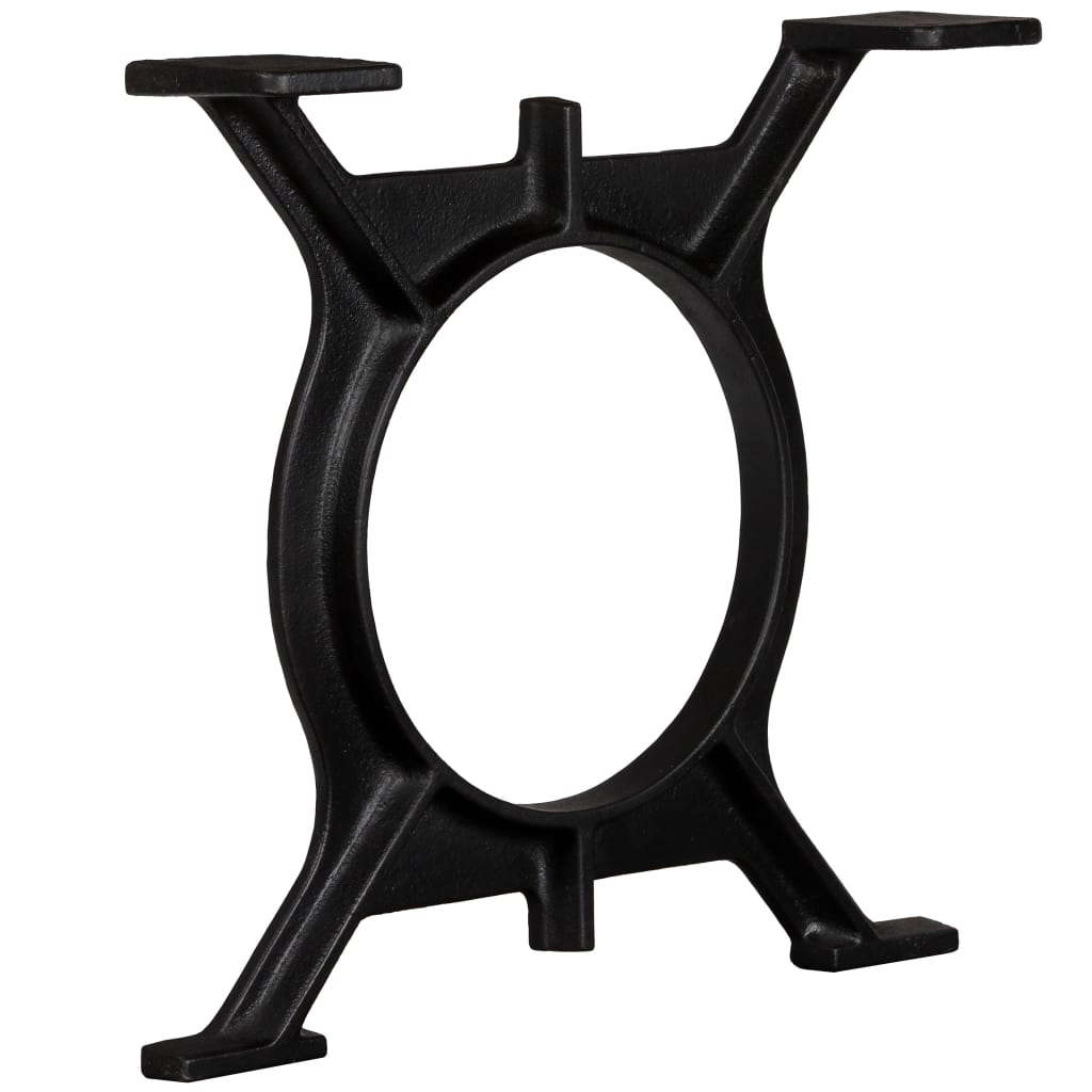 Coffee table legs 2 pcs. O-frame cast iron