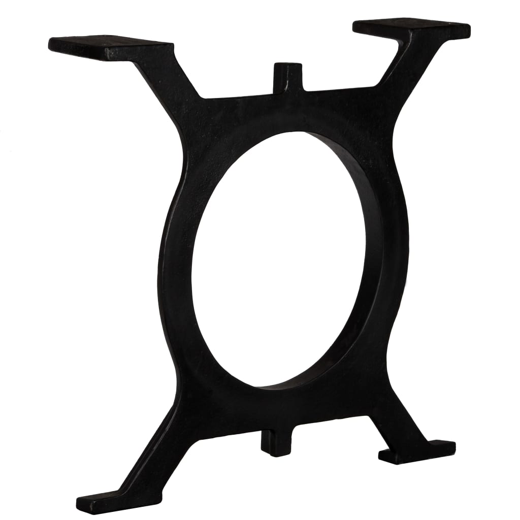 Coffee table legs 2 pcs. O-frame cast iron