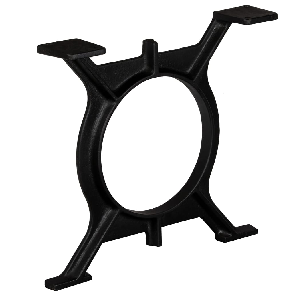 Coffee table legs 2 pcs. O-frame cast iron