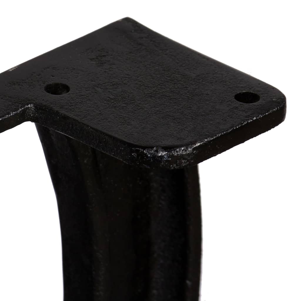 Dining table legs 2 pcs. X-frame cast iron