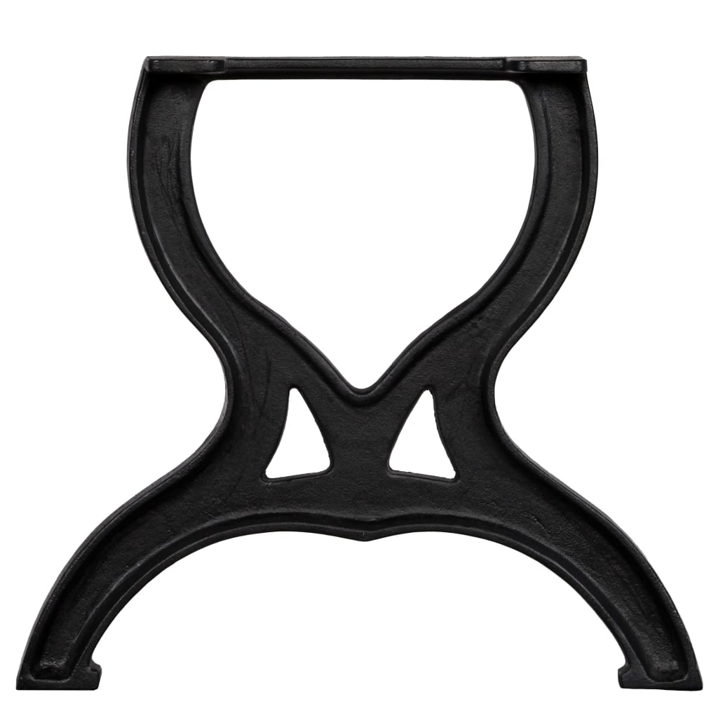 Coffee table legs 2 pcs. X-frame cast iron