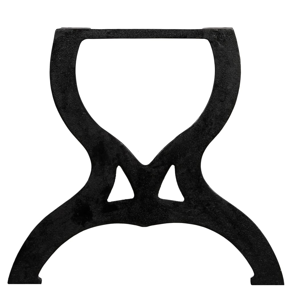 Coffee table legs 2 pcs. X-frame cast iron