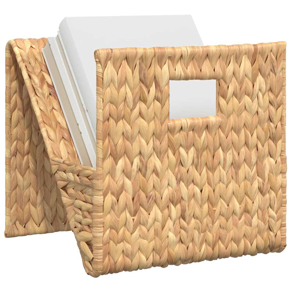 Zeitschriftenhalter 31 x 31 x 31 cm Wasserhyazinthe