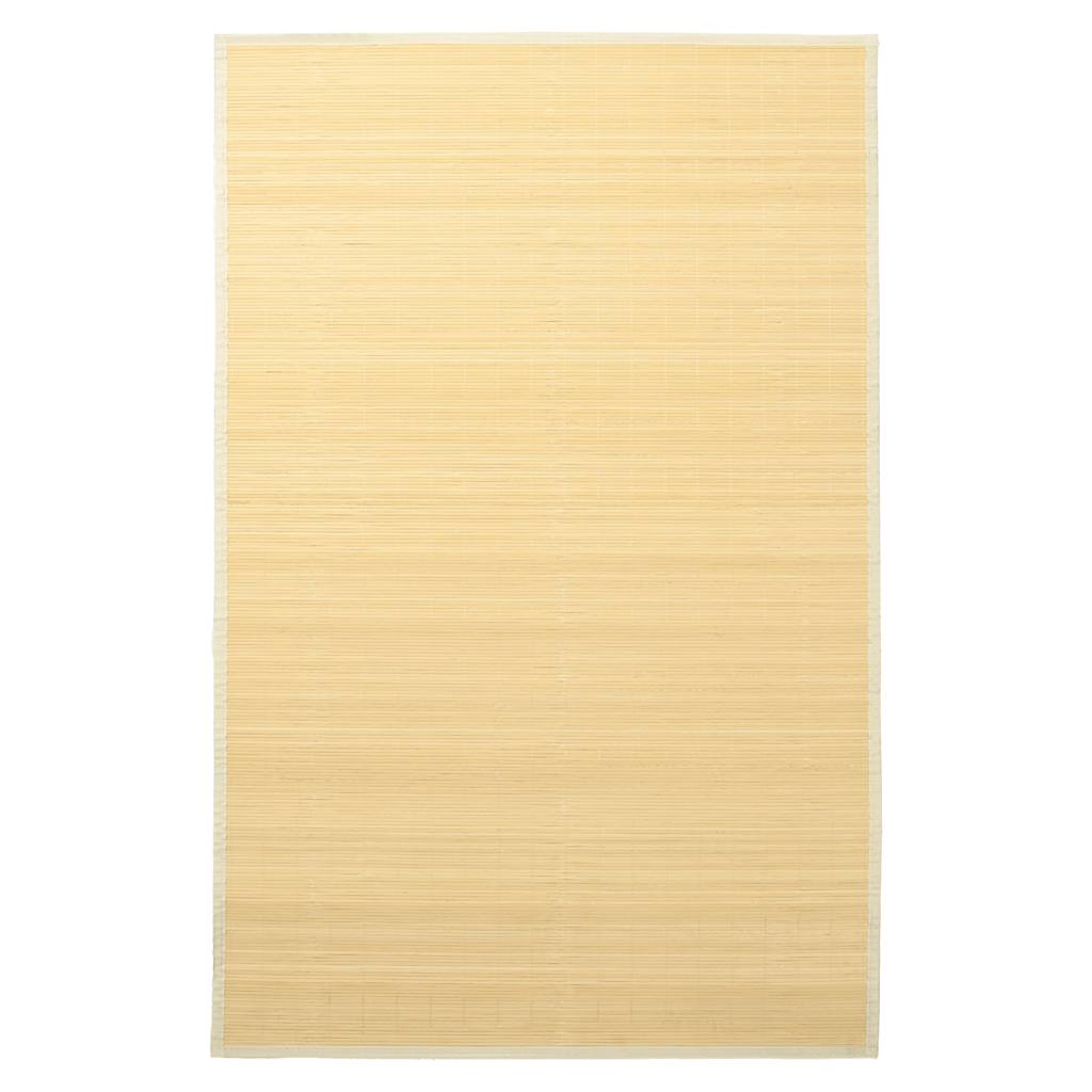 Bamboo rug 100 x 160 cm natural