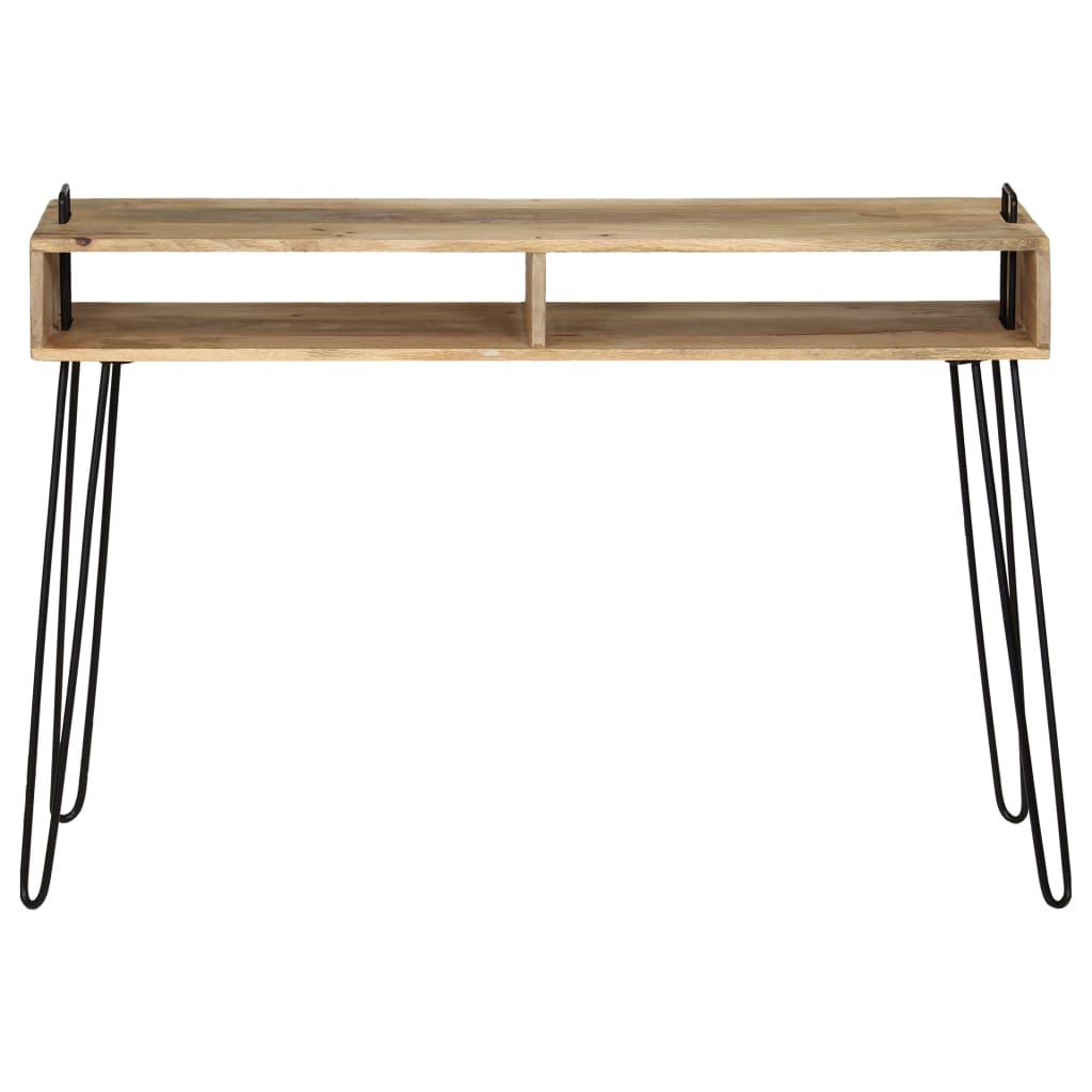 Console table made of solid mango wood 115 x 35 x 76 cm