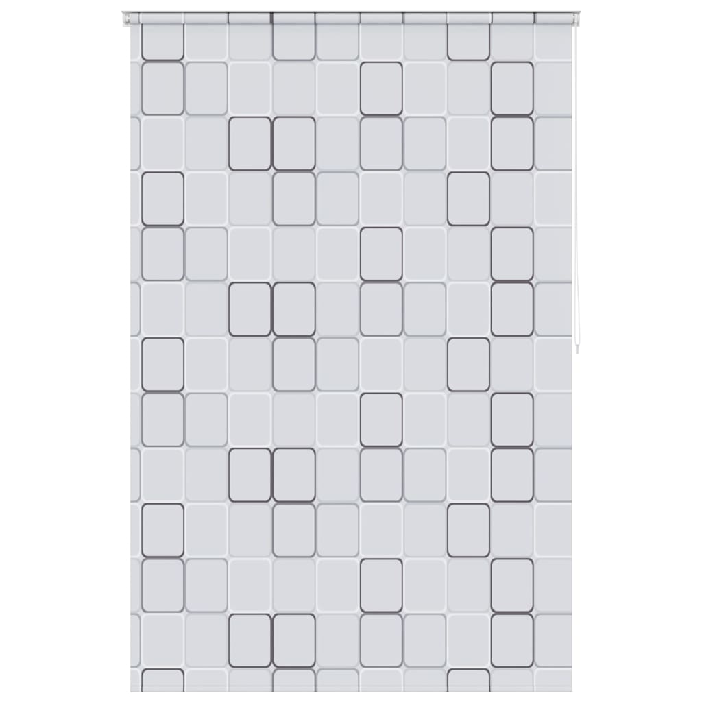 Duschrollo 140x240 cm Quadratmuster