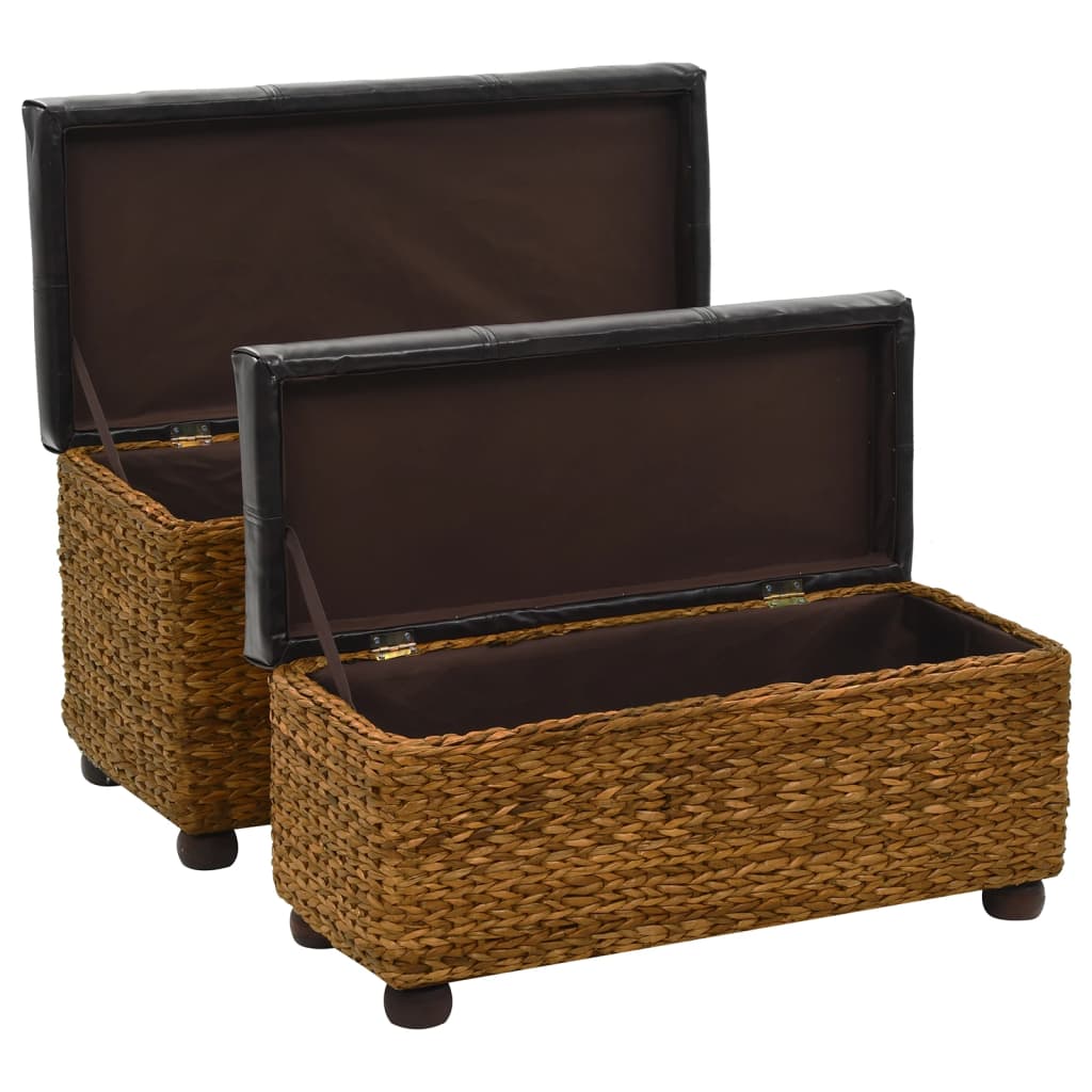 2-piece bench set, seagrass brown