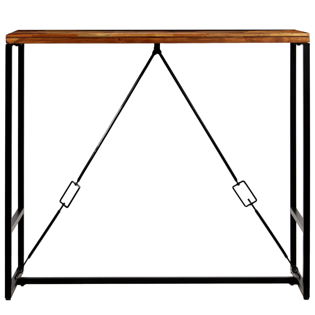 Bartisch Altholz Massiv 120x60x106 cm