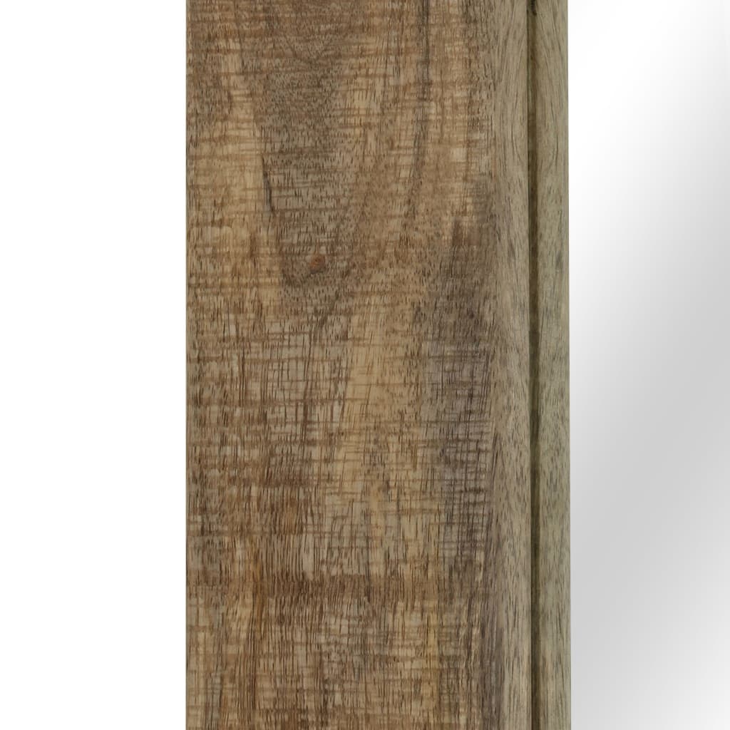 Solid mango wood mirror 50 x 110 cm