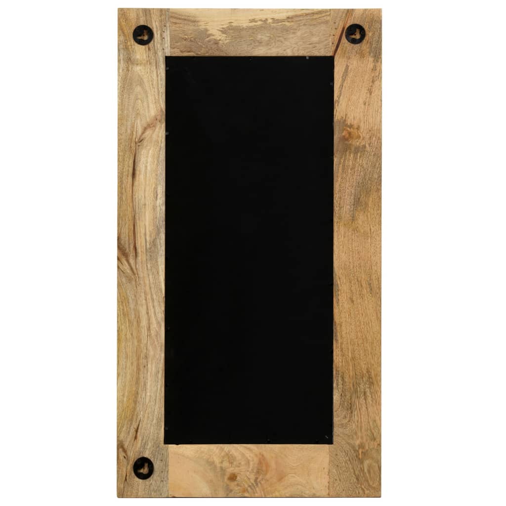 Solid mango wood mirror 50 x 110 cm
