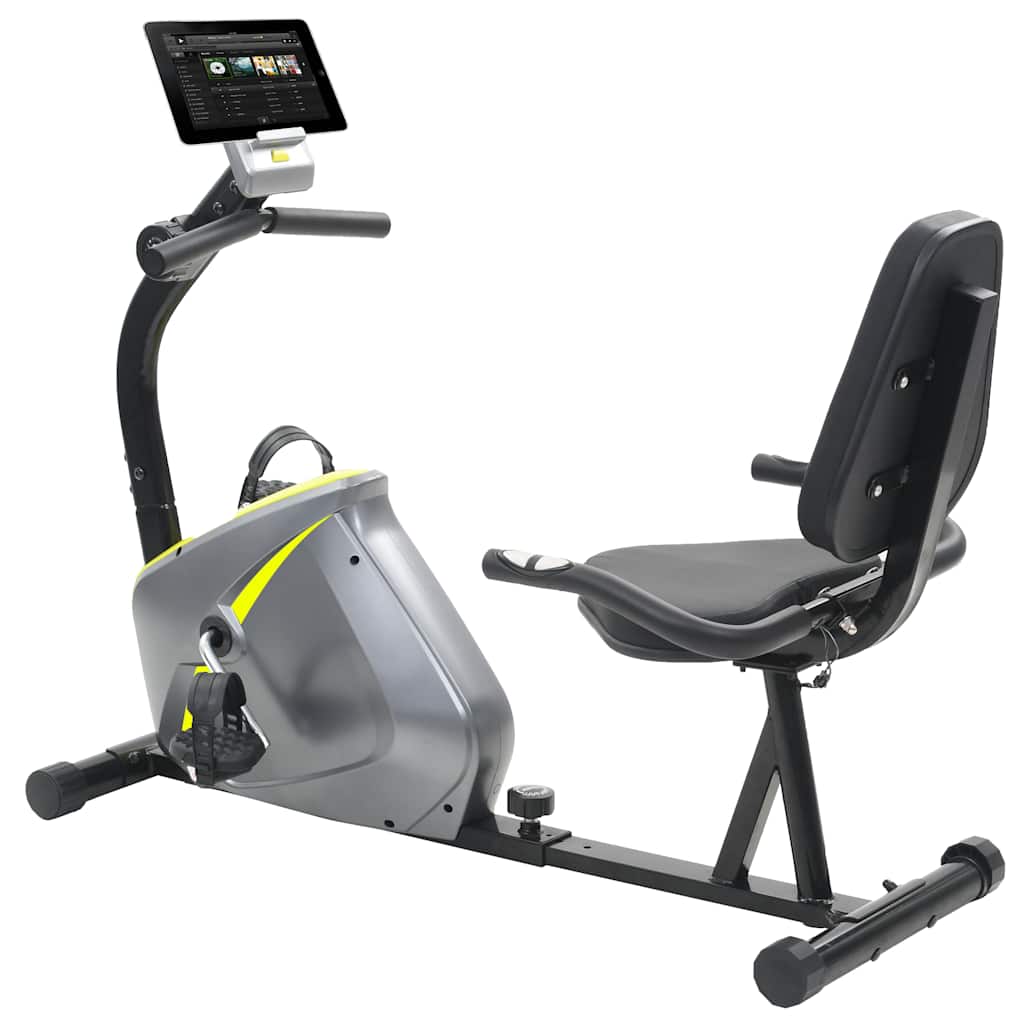 Magnetic seated ergometer with pulse measurement