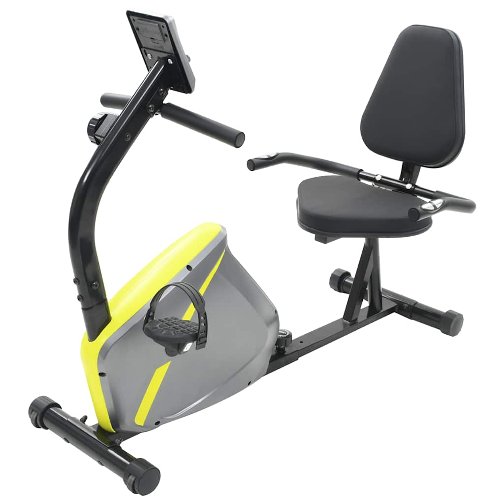 Magnetic seated ergometer with pulse measurement