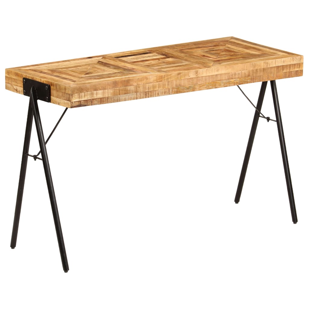 Desk solid mango wood 118 x 50 x 75 cm