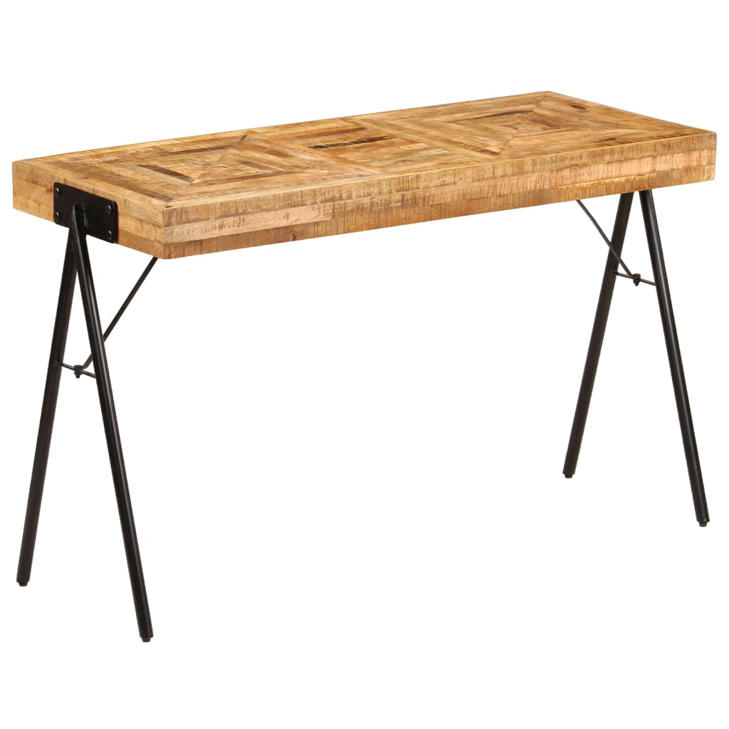 Desk solid mango wood 118 x 50 x 75 cm