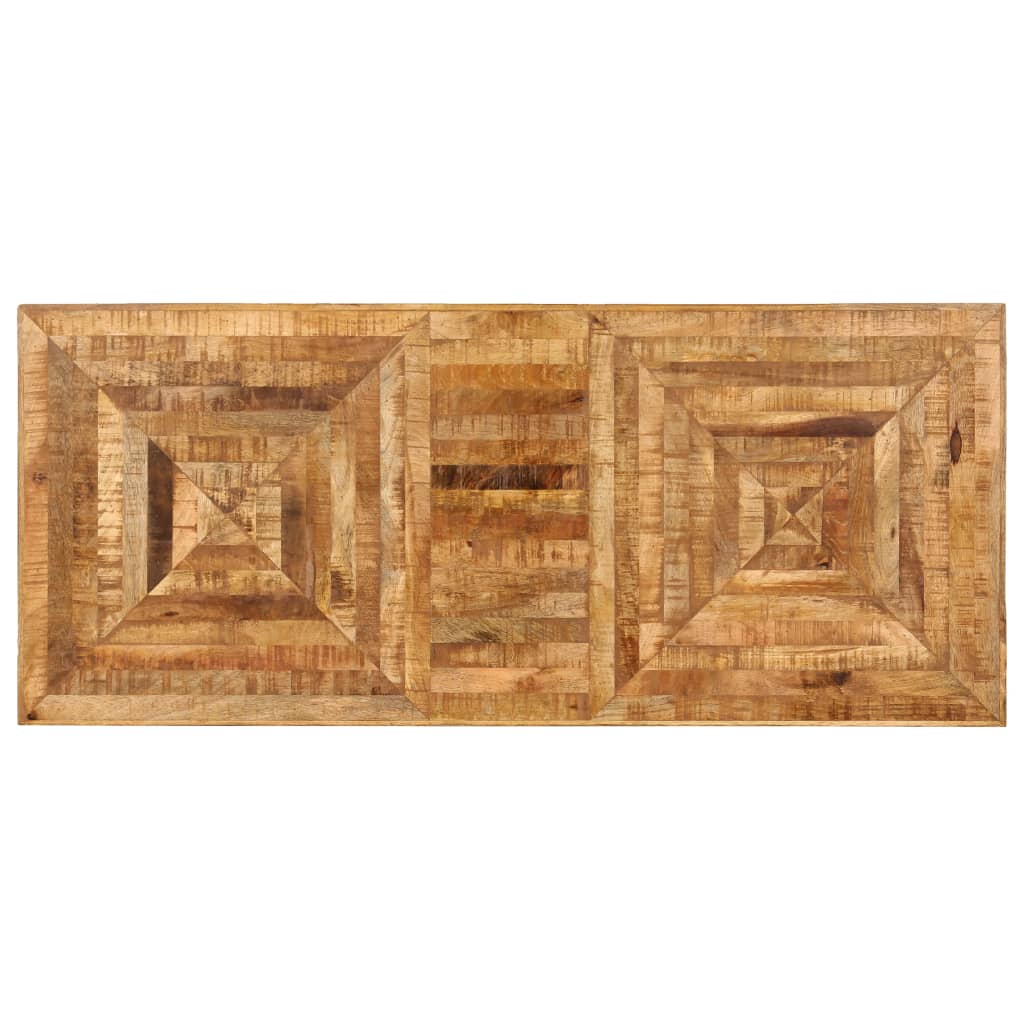 Desk solid mango wood 118 x 50 x 75 cm