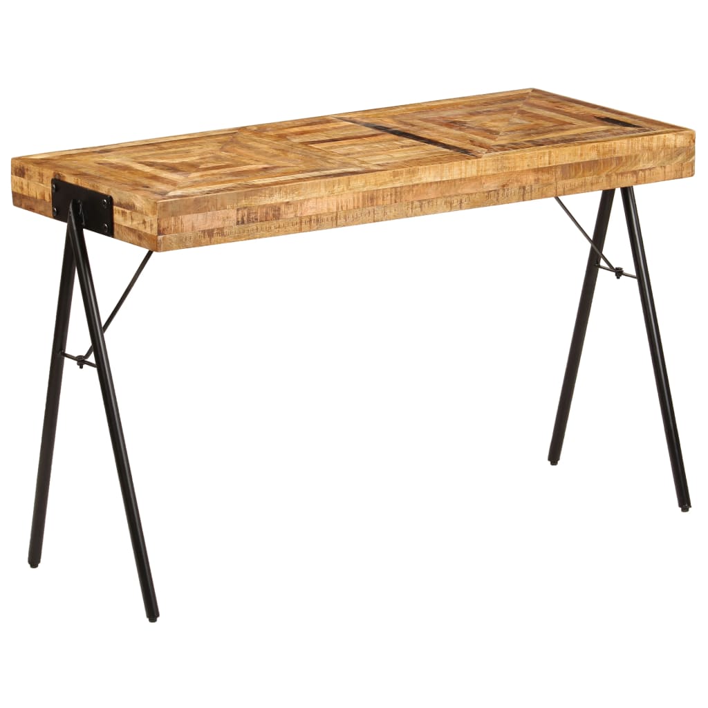 Desk solid mango wood 118 x 50 x 75 cm