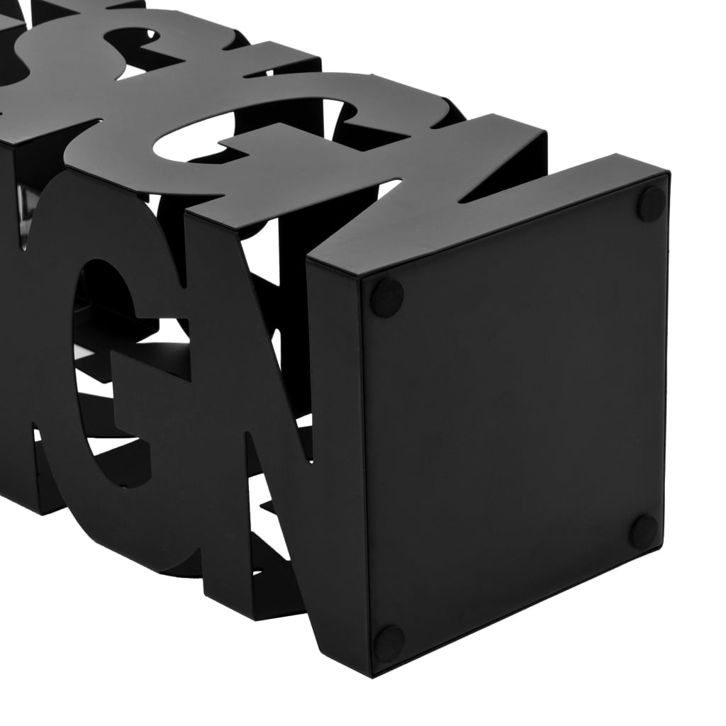 Umbrella stand design steel black