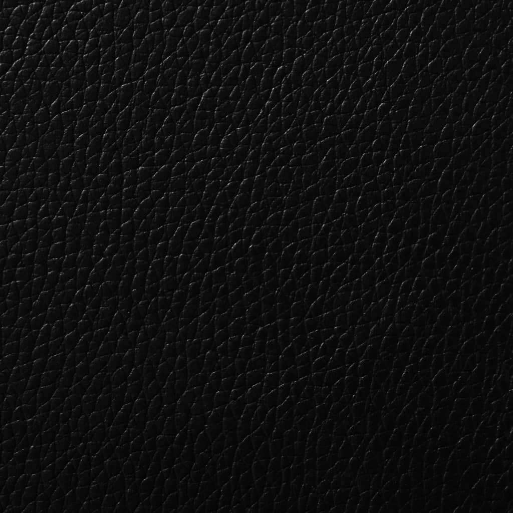 Dining Chairs 4 pcs. Black Faux Leather