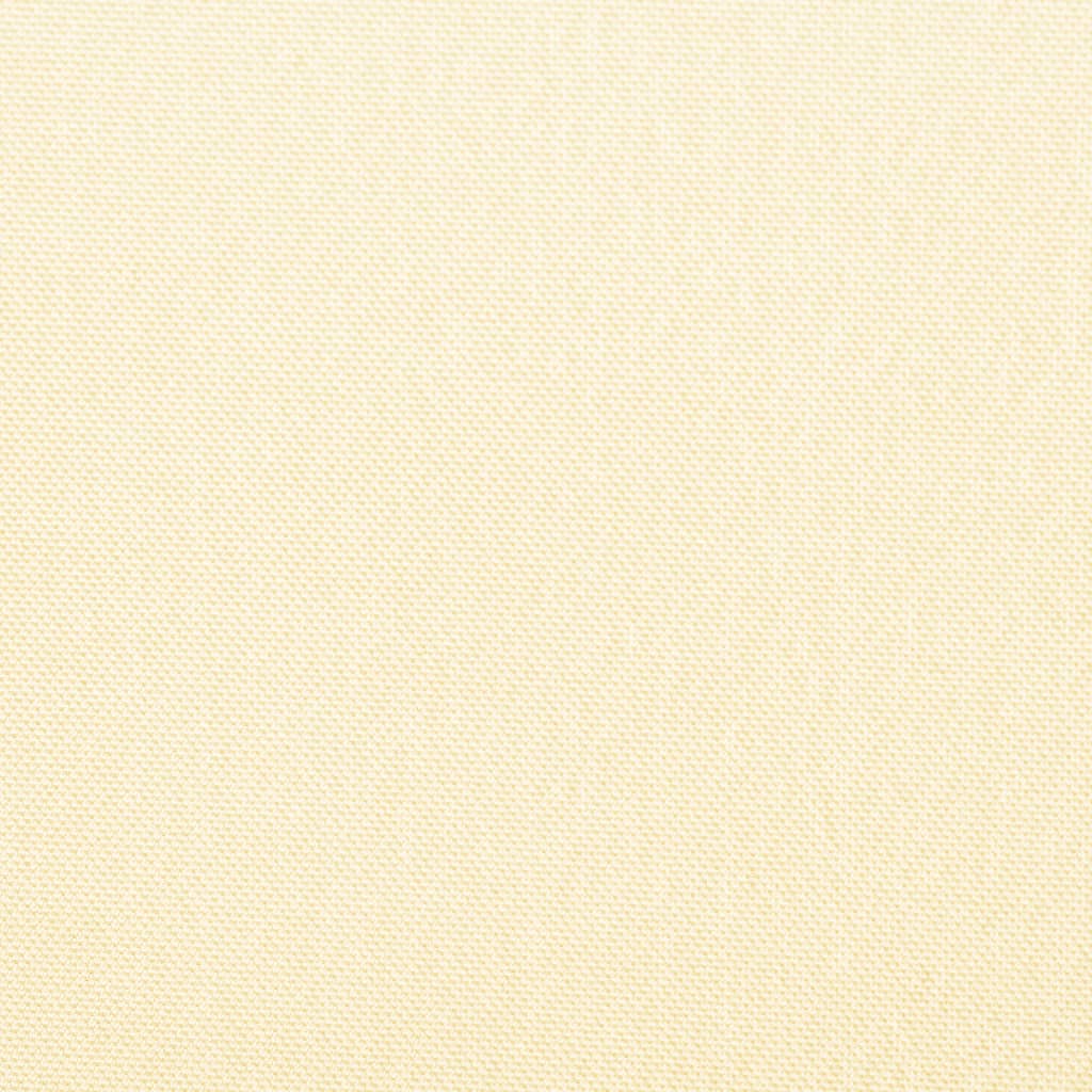 Faltbarer Terrassen-Seitenfächer Creme 400×200 cm