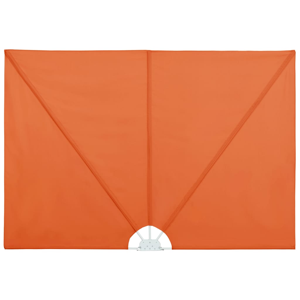 Faltbarer Terrassen-Seitenfächer Terracotta-Rot 300×150 cm