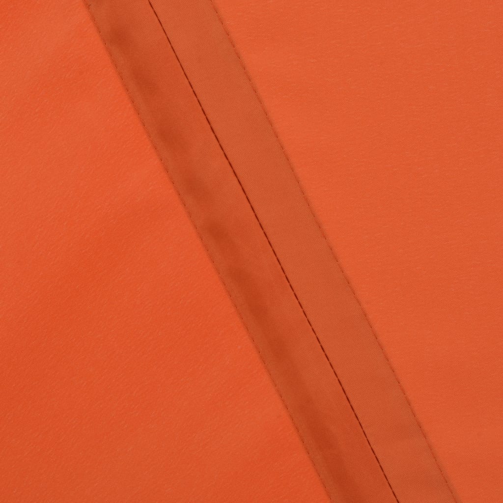 Foldable patio side fan terracotta red 160 cm