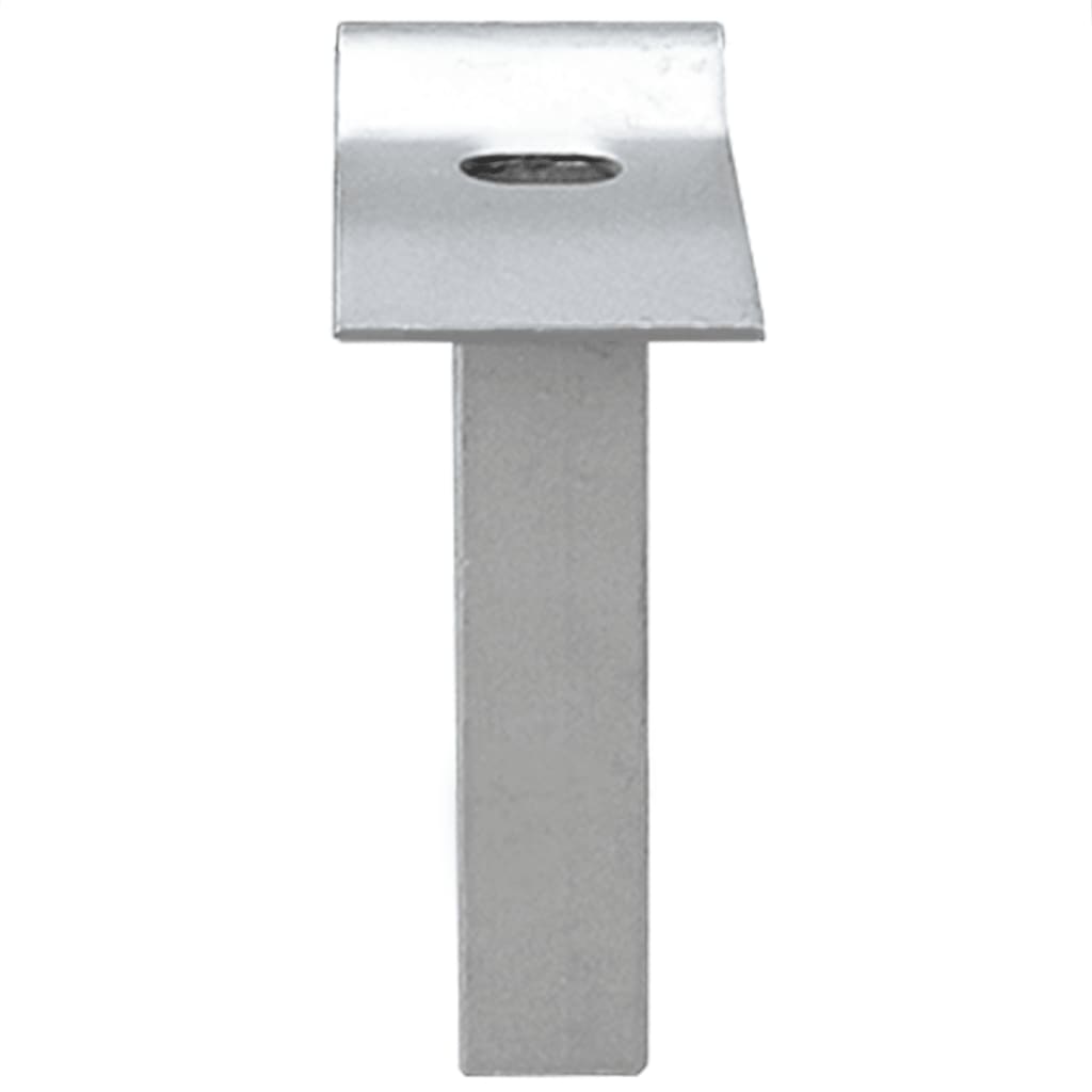 Gitter-Gartentor Verzinkter Stahl 306 x 100 cm Grau
