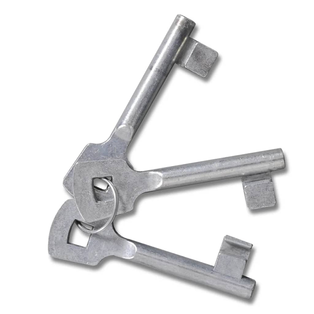Gitter-Gartentor Verzinkter Stahl 306 x 175 cm Grau