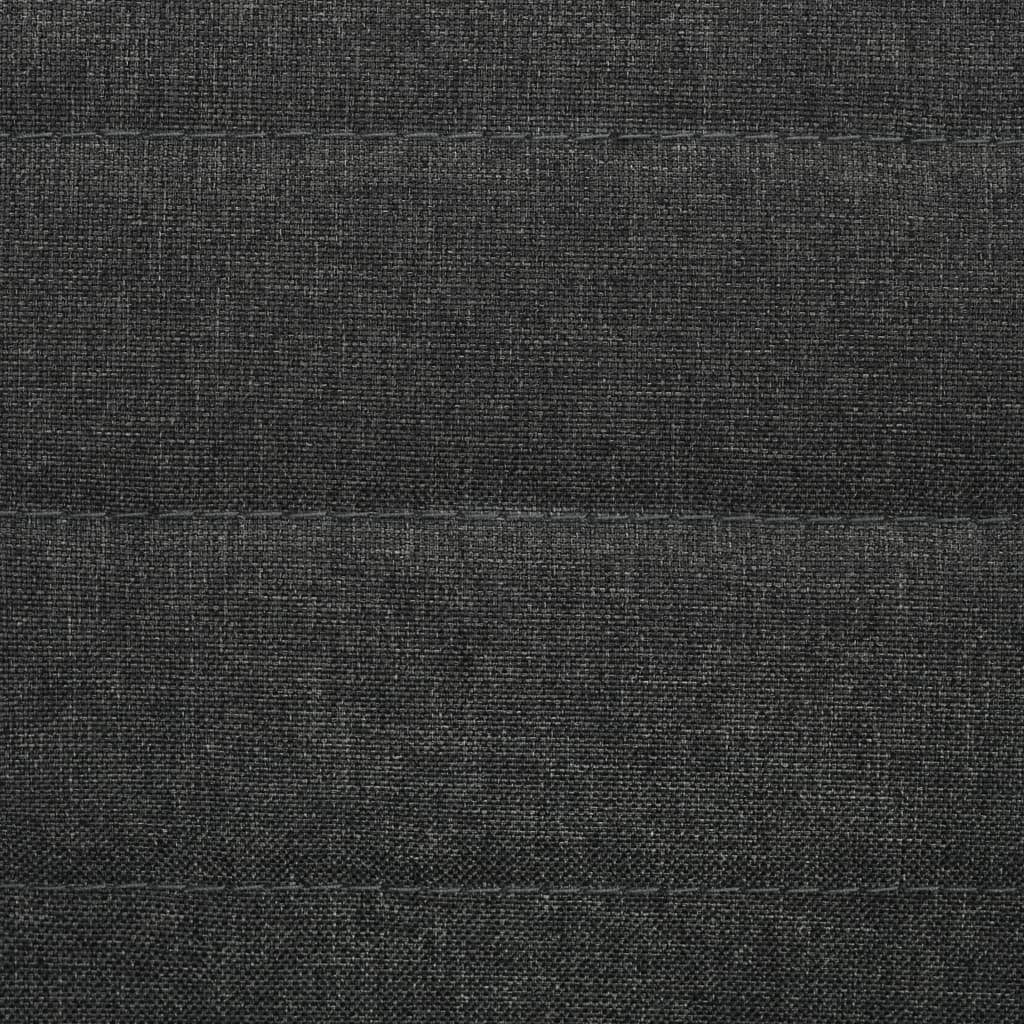 Dining chairs 6 pcs. Dark grey fabric