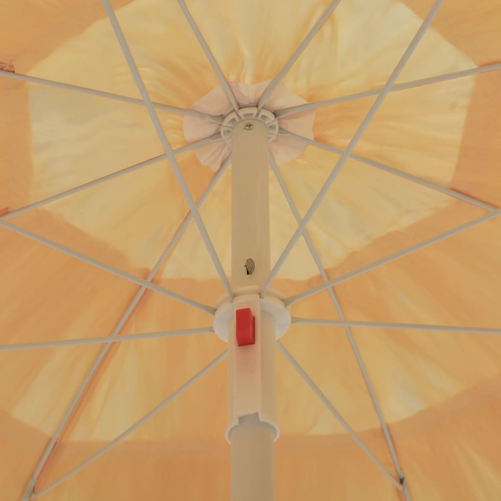 Beach Umbrella Natural 180 cm Hawaiian Style