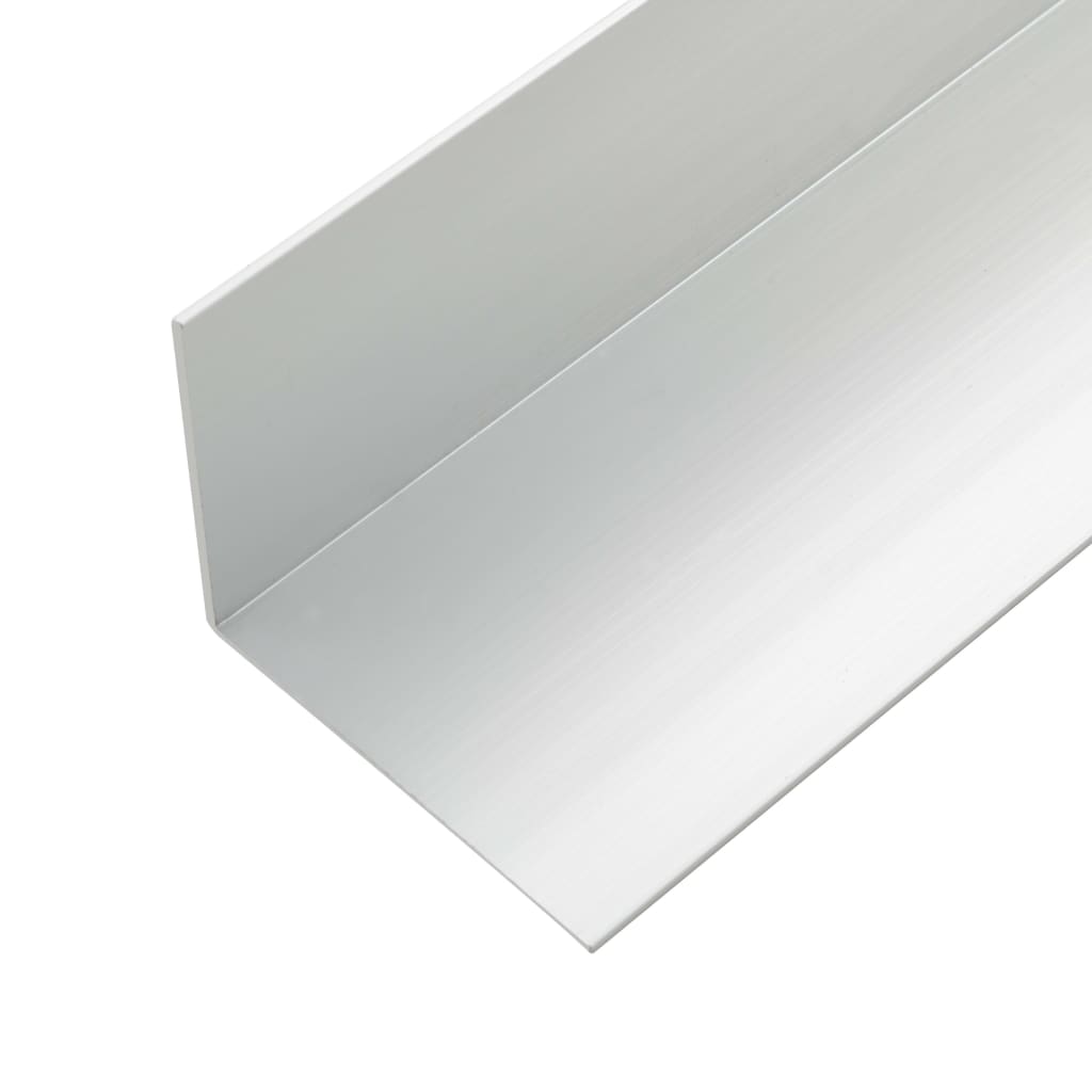 5 pcs. Panel angles Panels Aluminum 170 cm Silver