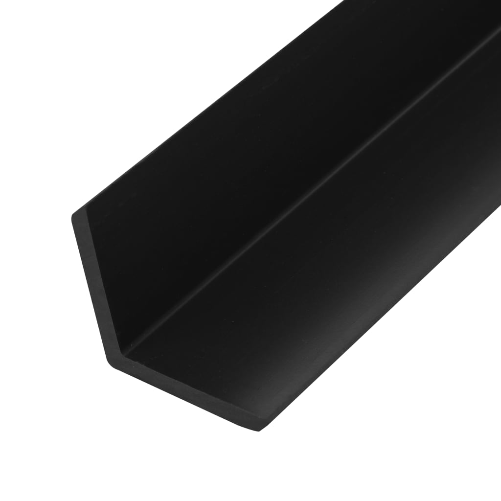 Corner strips 5 pcs. WPC 170 cm Black