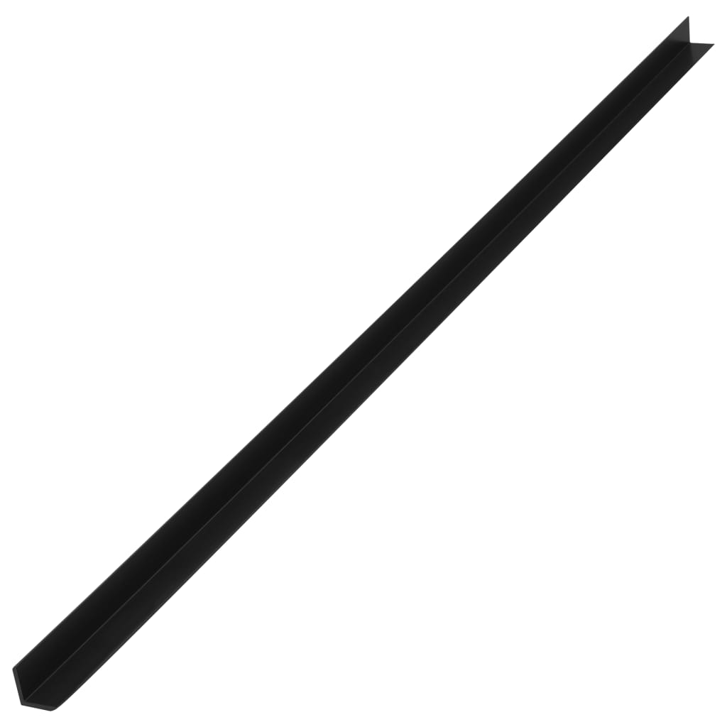 Corner strips 5 pcs. WPC 170 cm Black