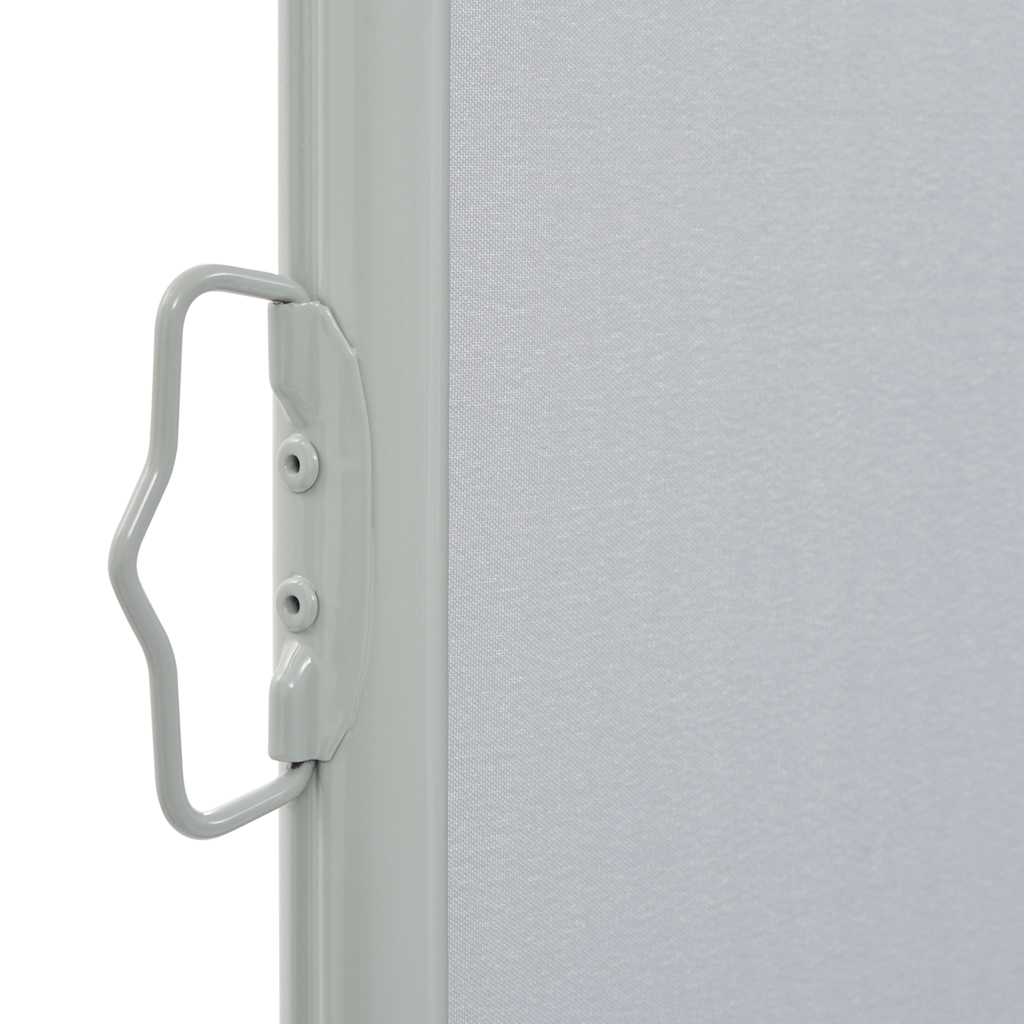 Extendable Side Awning 120x300 cm Grey