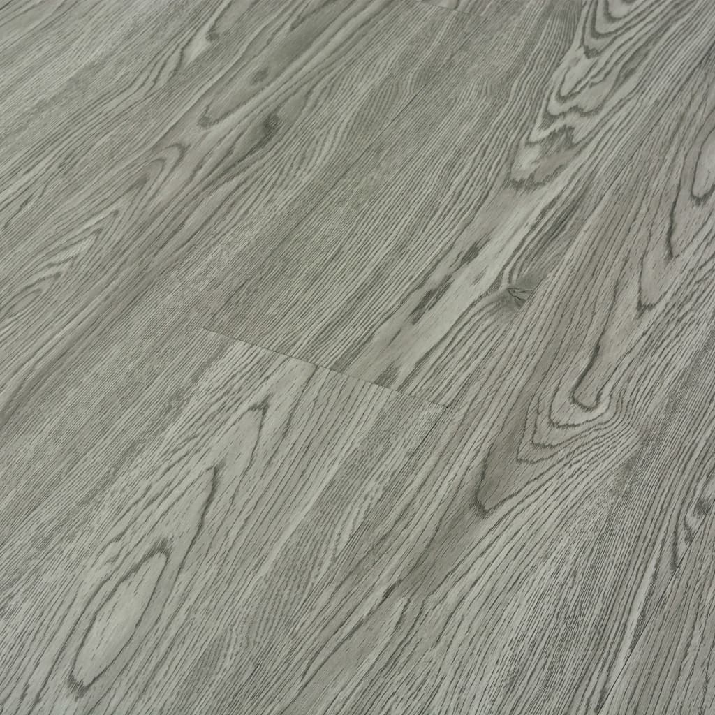PVC-Fliesen Selbstklebend 4,46 m² 3 mm Grau