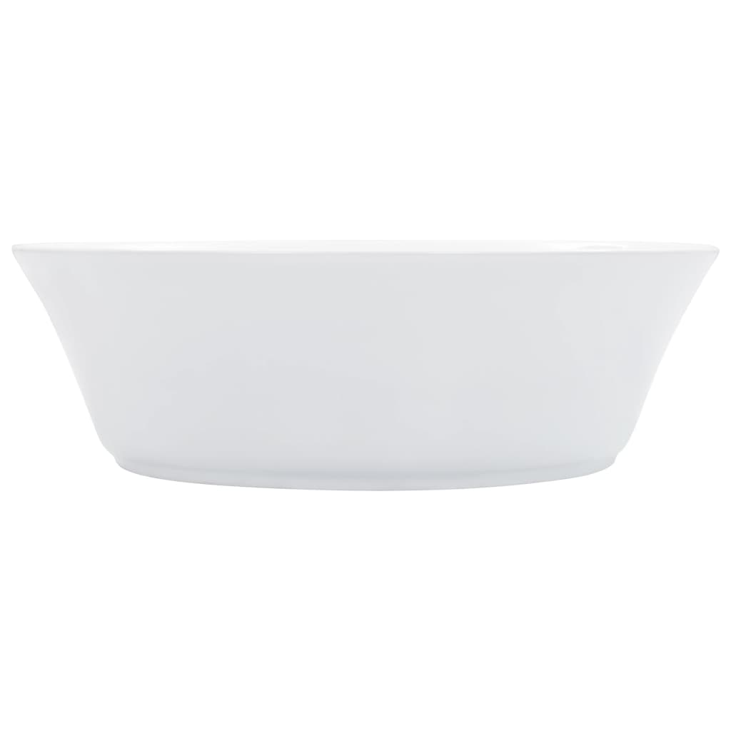 Waschbecken 41 x 12,5 cm Keramik Weiß