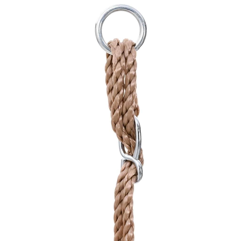 Babyschaukel mit Sicherheitsgurt Baumwolle Holz Blau
