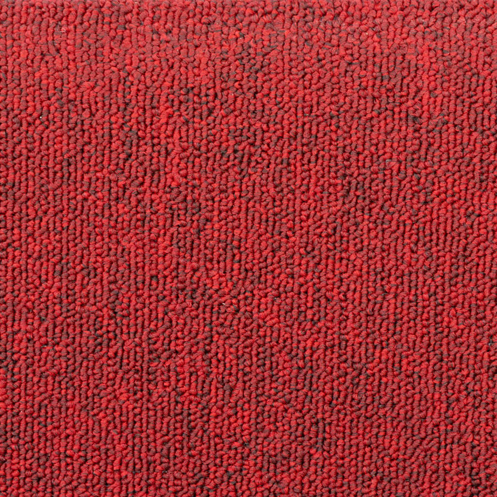 Stufenmatten 15 Stk. 65x24x4 cm Bordeaux Halbrund Groß