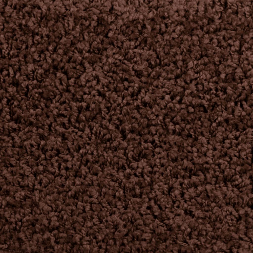 Stair mats 15 pcs. Brown 65x21x4 cm