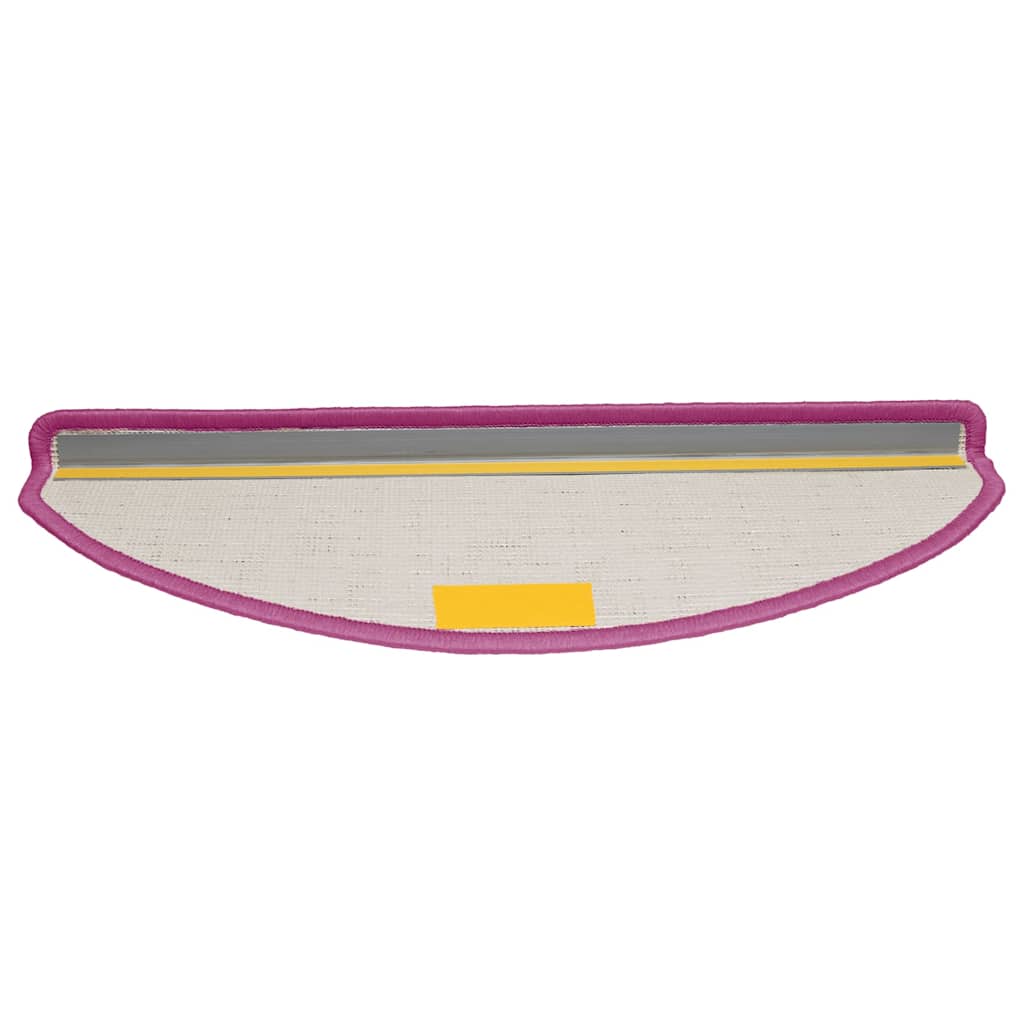 Stair mats 15 pcs. Violet 65x21x4 cm