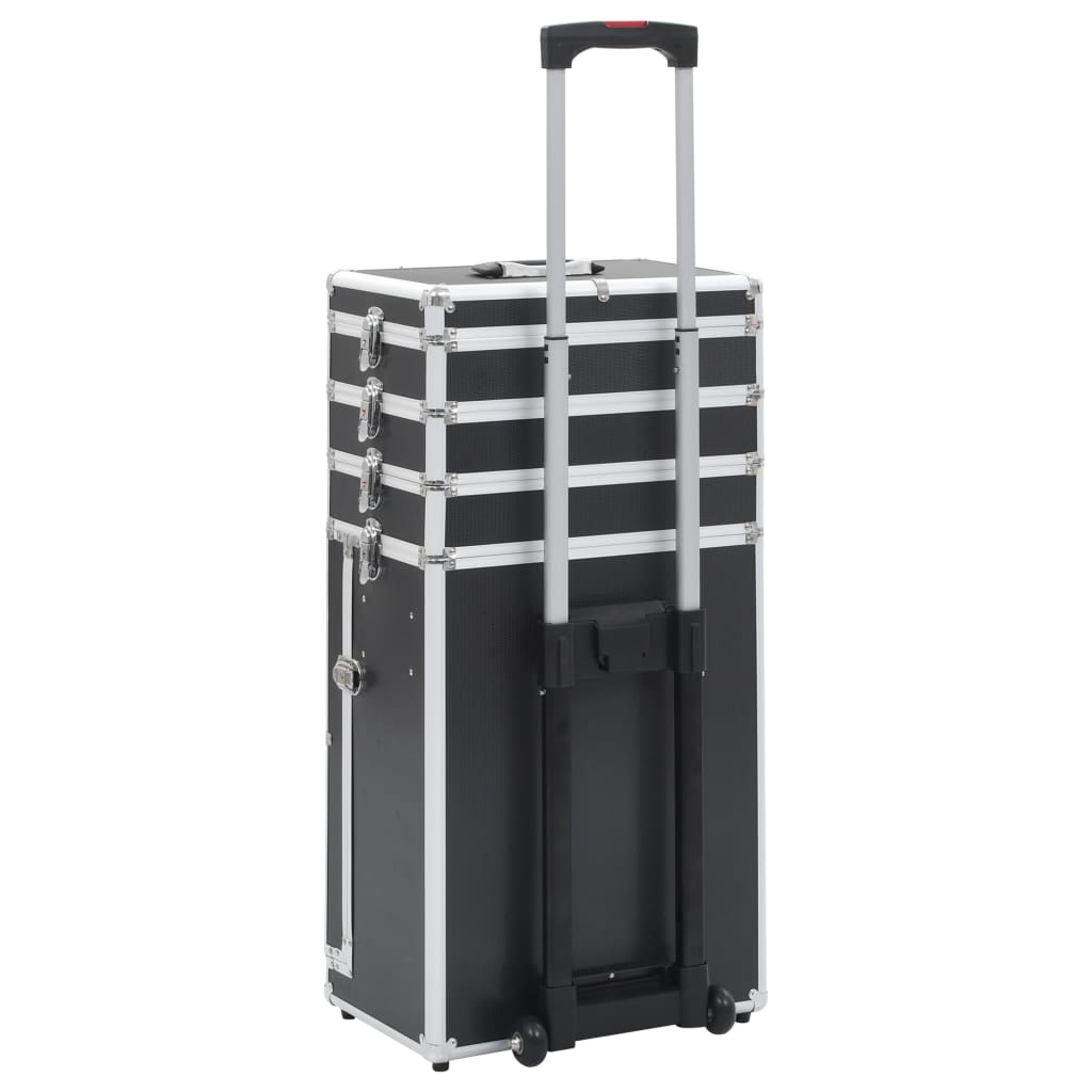 Cosmetic Case Aluminum Black