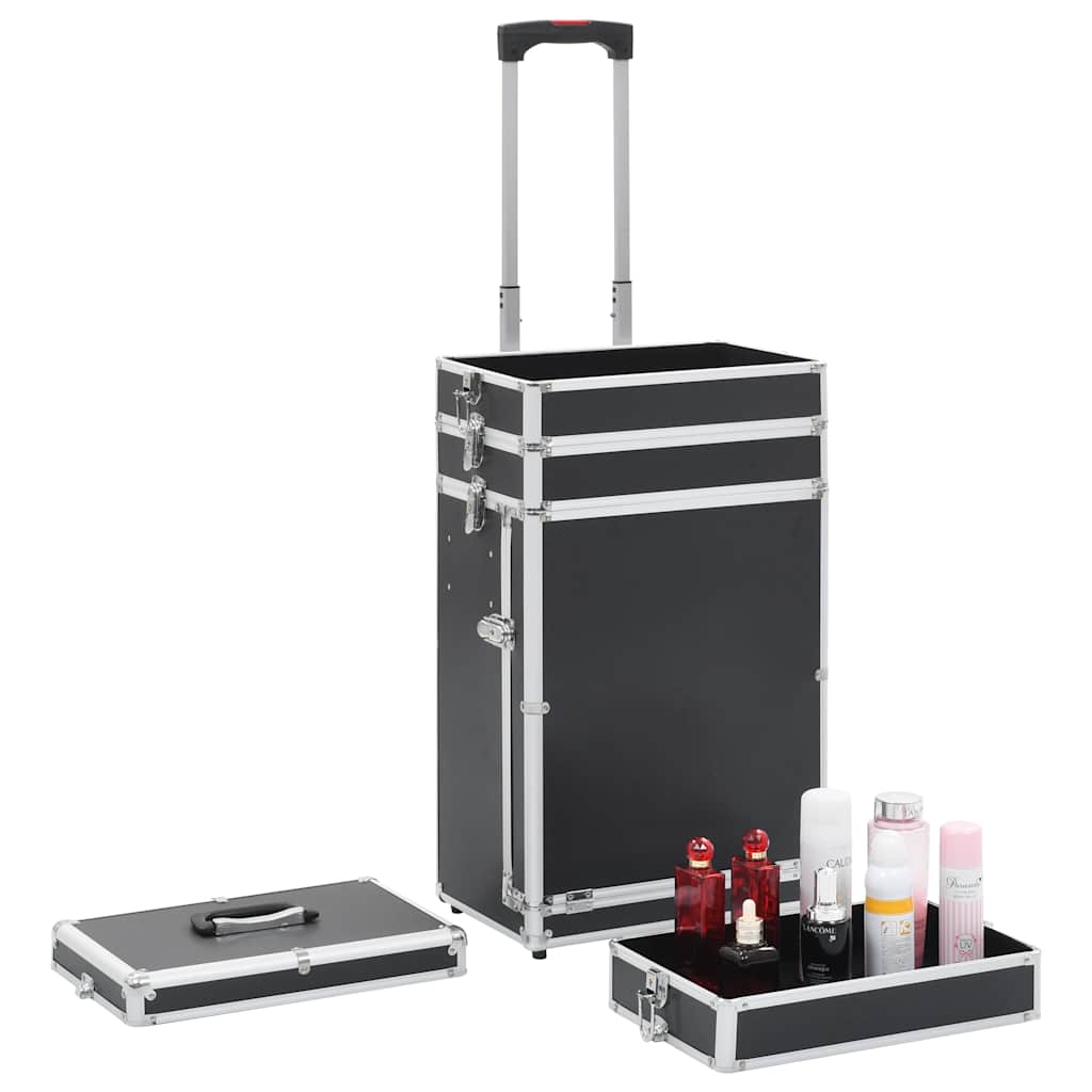 Cosmetic Case Aluminum Black