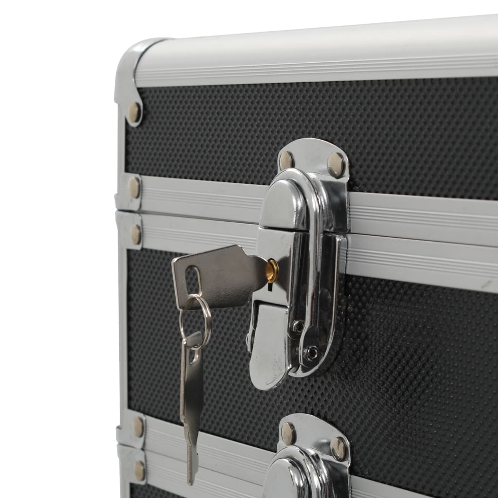 Cosmetic Case Aluminum Black