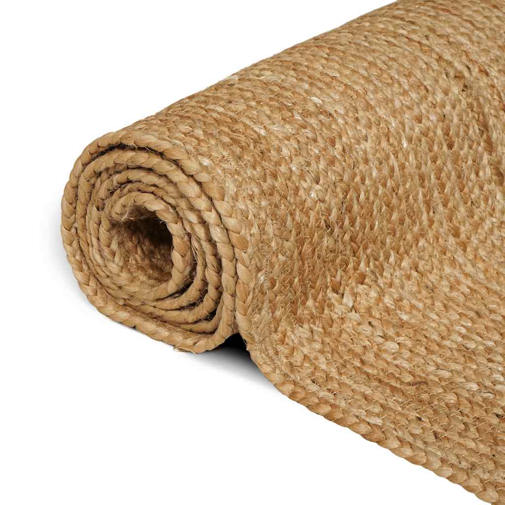 Teppich Handgefertigt Jute Natur 160x230 cm