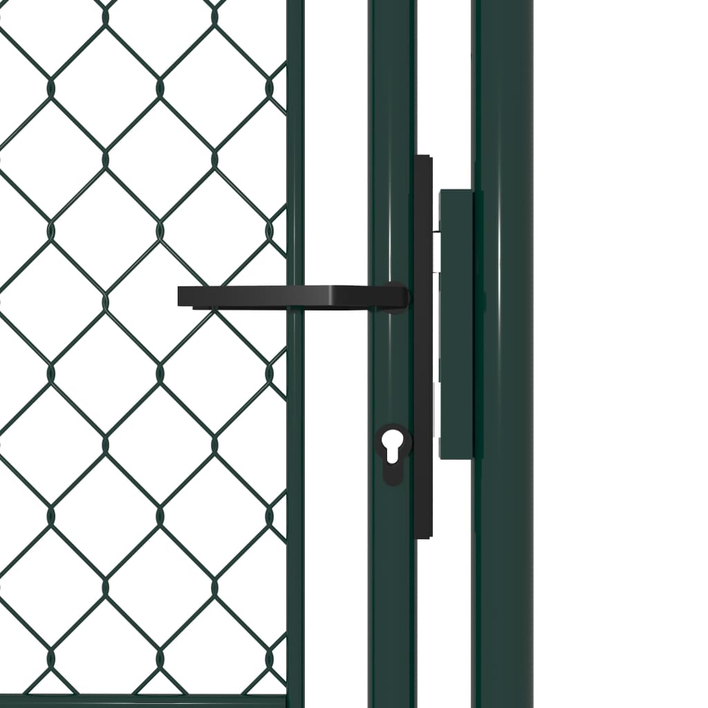 Gartentor Stahl 100×150 cm Grün