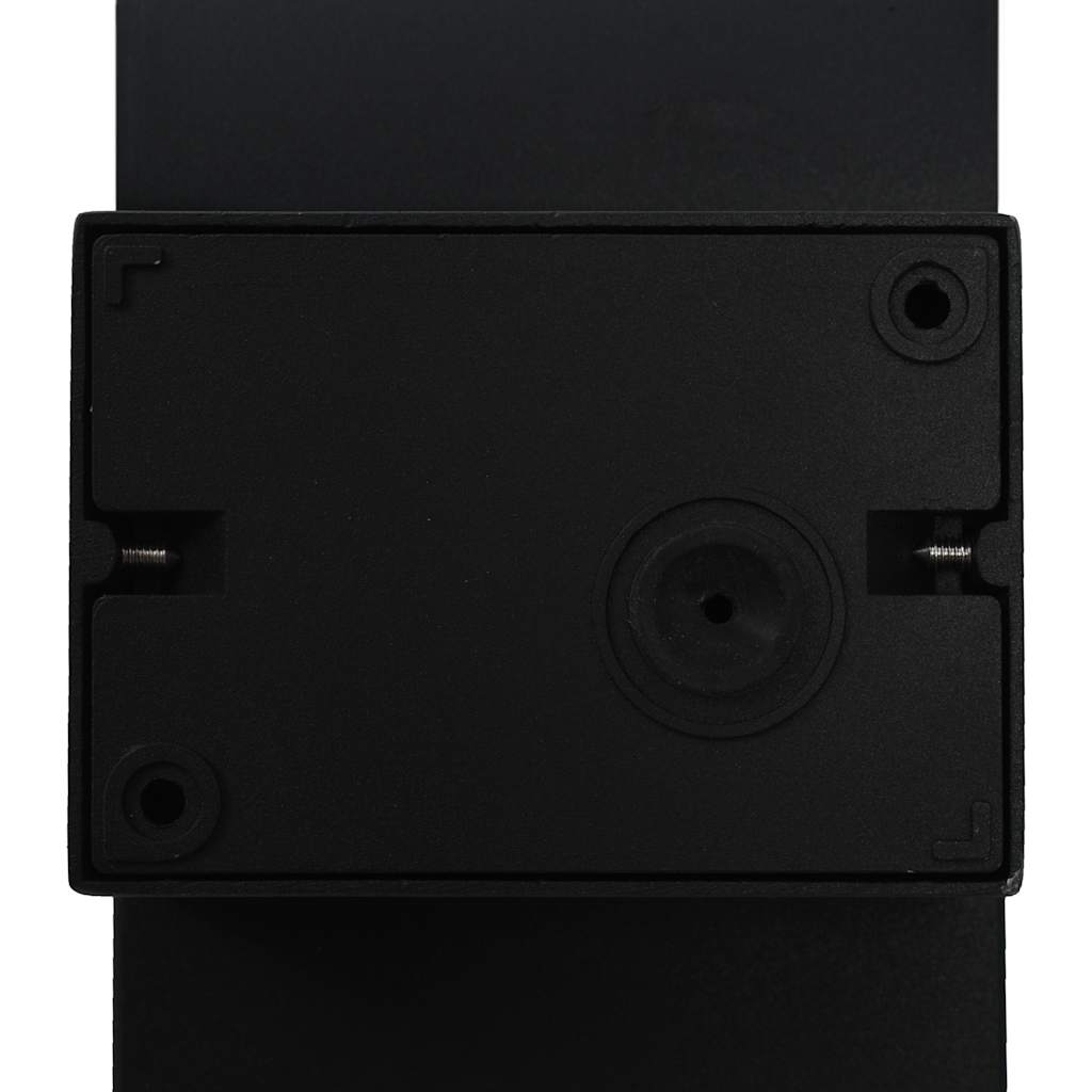 Outdoor wall light LED 9 W black oval