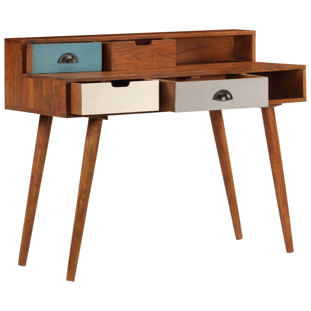 Desk 110 x 50 x 90 cm solid acacia wood