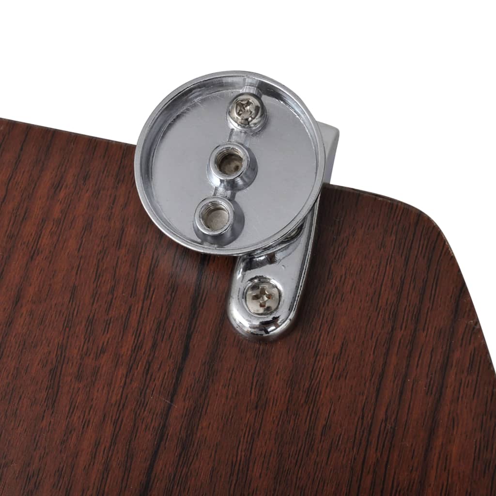 Toilet seats with lids 2 pcs. MDF brown