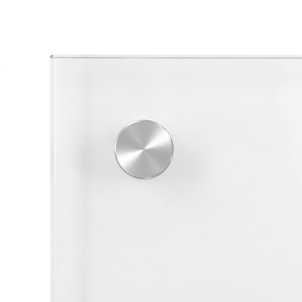 Küchenrückwand Transparent 70x50 cm Hartglas