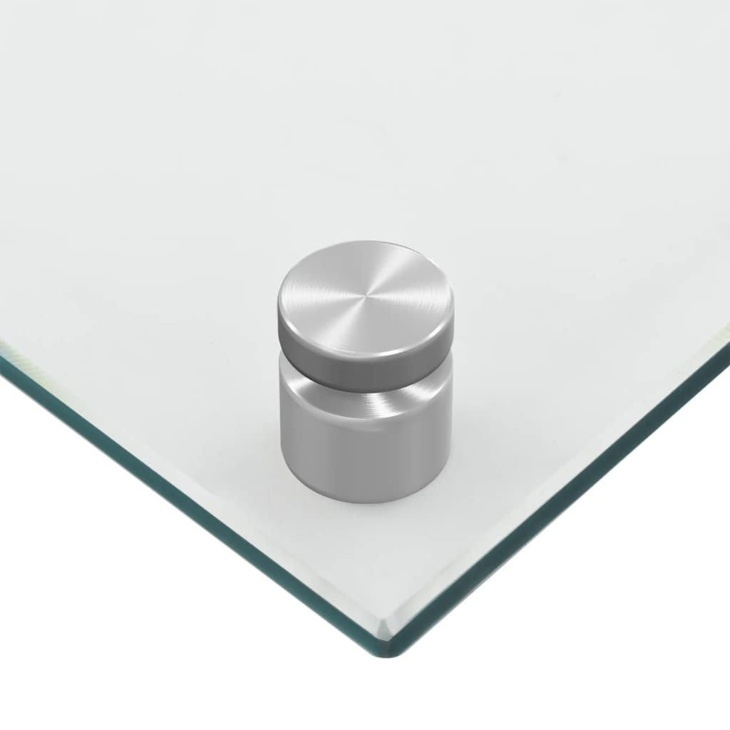 Küchenrückwand Transparent 100×50 cm Hartglas