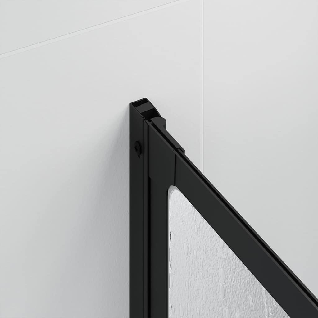 Duschwand Duschabtrennung 140 x 168 cm 7 Faltwände